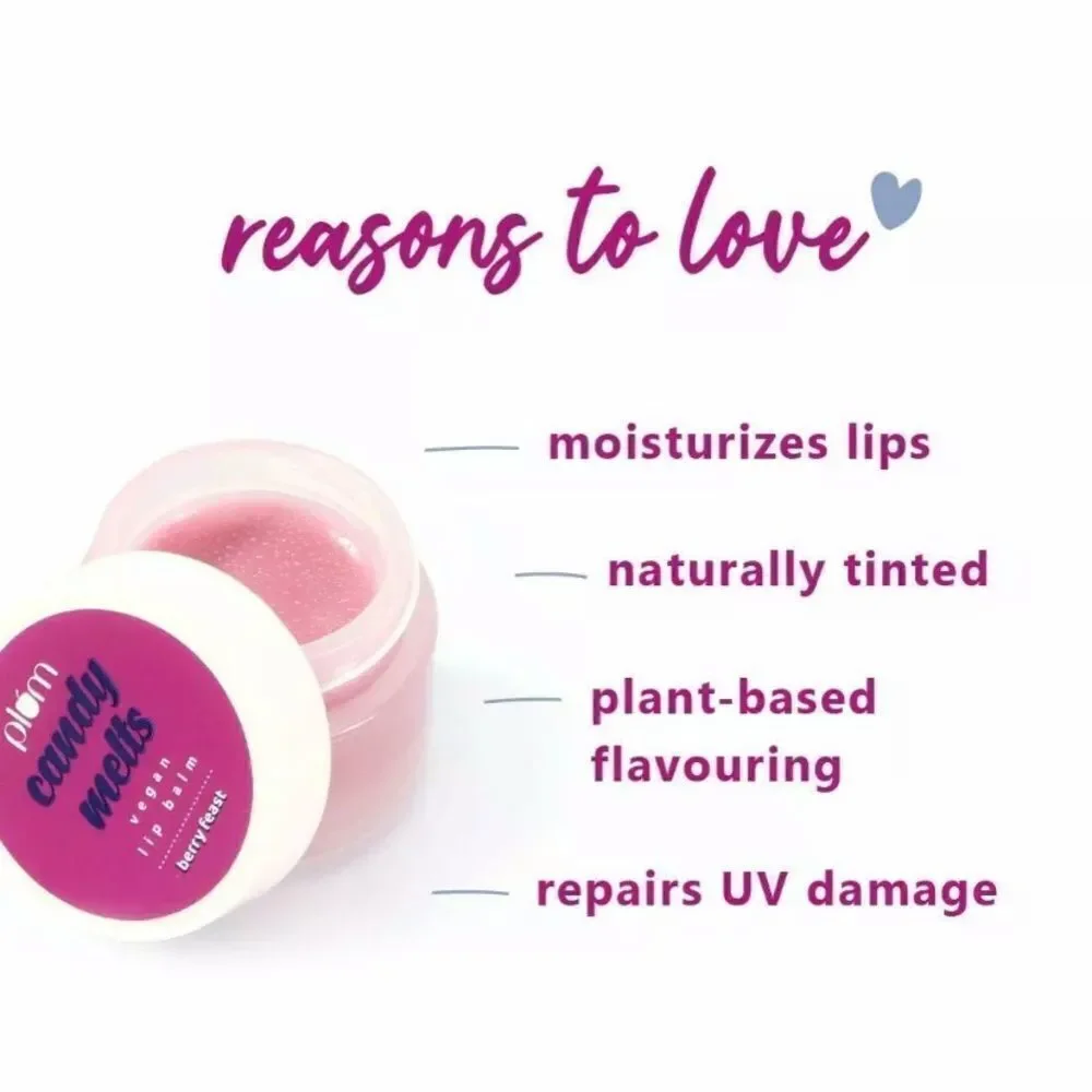 Lip balm berry flavor new sealed PLUM adding new Ipsy bag